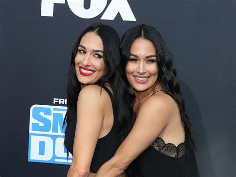 nikki bella nude|Brie & Nikki Bellas Nude Maternity Shoot Was Actually a。